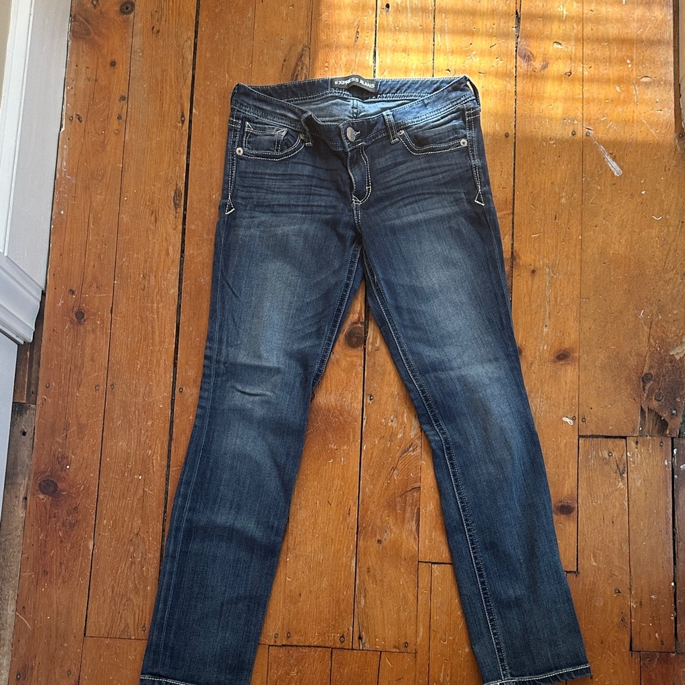 Express Dark Blue Jeans